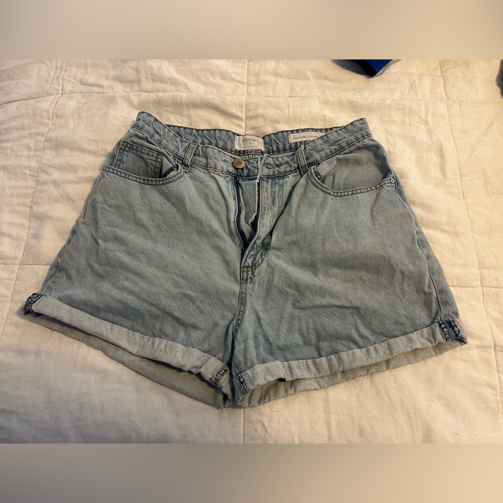 Cotton On High Rise Jean Shorts Size 8